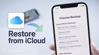 How to Restore iPhone from iCloud Backup in 2 Ways 2024 [upl. by Brigida]