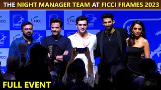 Ficci Frames 2023  Anil Kapoor With Turkish star Burak Deniz Aditya Roy Kapur [upl. by Aurelio]