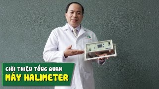 Đông Y Thanh Tuấn Giới thiệu tổng quan máy đo nồng độ hơi thở Halimeter [upl. by Nadoj]