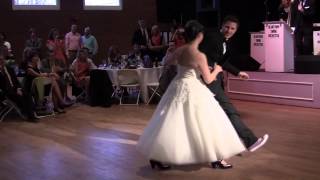 Megg and Claytons First Dance  quotMoondancequot [upl. by Hort]