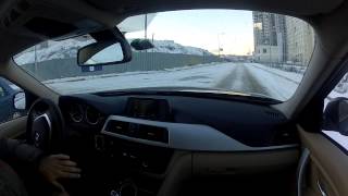 bmw f30 320d drift try no 6MP4 [upl. by Haleak]