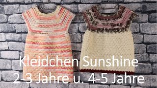 Mädchenkleid Sunshine in zwei Größen [upl. by Pet]