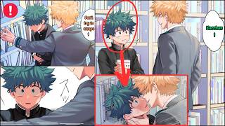 Bakudeku  A Chance Library Encounter 📚💥Comic Dub English Comic Dub [upl. by Fadiman]