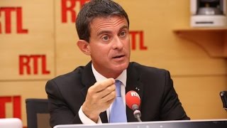 Manuel Valls invité de RTL le 6 septembre 2016  RTL  RTL [upl. by Busiek801]