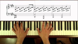 How to play Moonlight Sonata Part 1 Piano Tutorial [upl. by Nicolette]