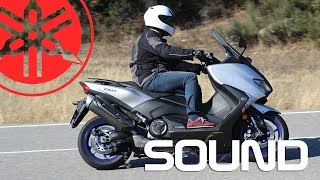 Yamaha TMAX 530 SX 2017 Pure Sound [upl. by Rettig]