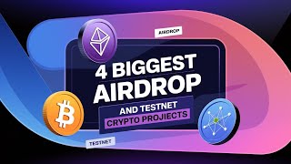 BIG NOT THE BIGGEST AIRDROPS  TESTNET PROJECTS [upl. by Eetak]