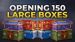 Opening 150 Large Boxes • World of Tanks [upl. by Reivad]