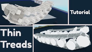 Thin Tank Tread Tutorial in Plane Crazy original design by zachman 248 [upl. by Annayak615]