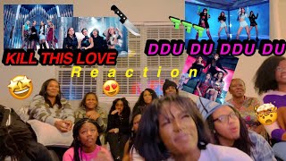 THE FAMILY WATCHES DDU DU DDU DU AND KILL THIS LOVE [upl. by Graehme]