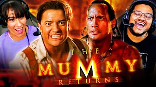 THE MUMMY RETURNS 2001 MOVIE REACTION FIRST TIME WATCHING Brendan Fraser  Dwayne Johnson [upl. by Hacim975]