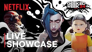 Geeked Week 2024 Live Showcase ft Squid Game Arcane One Piece amp More  Netflix [upl. by Lars]