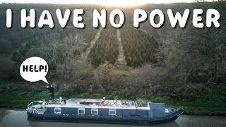 Running Out Of Power Living Solo Off Grid On A Narrowboat [upl. by Ormsby]