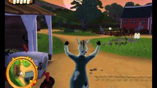 Barnyard PC Game  Chasing Chicks vs Jerseys [upl. by Naoma]