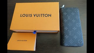 Louis Vuitton LV Zippy Wallet Vertical M62295 Unboxing [upl. by Esserac]