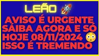 LEÃO ♌ ESSA PESSOA QUER TE DERROTAR 😲🏁VAI FAZER O IMPOSSÍVEL PRA TE LASCAR💣A FADA MANDOU TE AVISAR [upl. by Evadne]