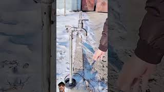 Condition of taps in winter 😱 shortsfeed vviralvideo [upl. by Olegnaleahcim]