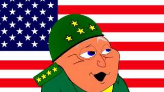 George C Scotts famous George Patton speech animated [upl. by Nyleek]