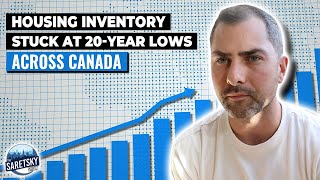 Housing Inventory Stuck at 20Year Lows Across Canada [upl. by Nibor]