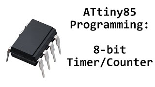 AVR ATtiny85 Programming Timers and Interrupts [upl. by Cinimod]