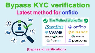 Bypass Onfido Verification  Bypass Kyc Verification  Bypass Revolut Verification  Latest Method [upl. by Allenad]