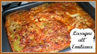 Lasagne allEmiliana  Italian Traditional Lasagne eng sub [upl. by Anyrak]