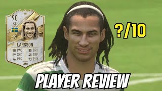 HENRIK LARSSON 90 PRIME ICON  PLAYER REVIEW  FIFA 23 ULTIMATE TEAM [upl. by Adnilav]