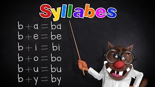 Foufou  Les Syllabes pour les enfants Learn Syllables for kids Serie01 4K [upl. by Atsylak113]