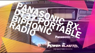 Panasonic Portable Radio RXDT37 [upl. by Asilanom]