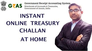 How to make online Treasury Challan New Version Portal [upl. by Assirol]