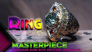 quotMasterpiece of Craftsmanship Handmade Ring with Precious Gemstones  Career Storyquot [upl. by Millur]