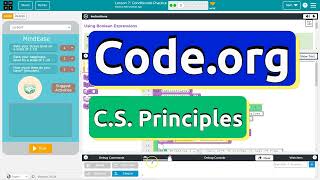 Codeorg Lesson 73 Conditionals Practice  Answer Tutorial  Unit 4 CS Principles [upl. by Notecnirp]