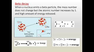 RadioactivityBeta and Gamma Decay Cambridge IGCSE O level Physics 0625 0972 5054 Lesson 73 Part c [upl. by Grizelda]