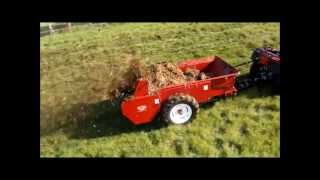 Millcreek 57 Ground Driven Manure Spreaderwmv [upl. by Analle]