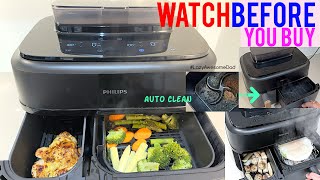 BEST Unboxing Philips XXL AirFryer Dual Basket 5000 series with steam Testing  Unboxing  Cleaning [upl. by Uttica]