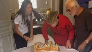 Elisabetta Gregoraci festeggia il compleanno del figlio Nathan Falco insieme a Flavio [upl. by Ecirb]