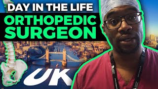 Day in the Life of an Orthopedic Surgeon in the UK [upl. by Jessica]