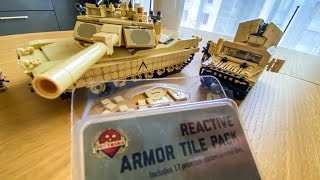 Brickmania Reactive Armor Tile Pack V2 Review [upl. by Sivam]