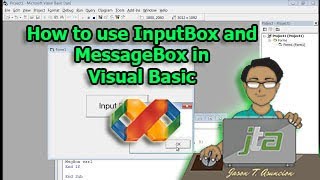 How to use InputBox and MessageBox in Visual Basic [upl. by Airrej94]