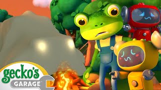 Spooky Halloween Camping 👻 Geckos Garage  Trucks For Children  Cartoons For Kids [upl. by Esinwahs]