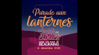 Parade aux lanternes beauraing 2023 [upl. by Savihc]