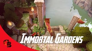 Dota 2 Store  Immortal Gardens Terrain  Seasonal Terrain [upl. by Adiarf360]