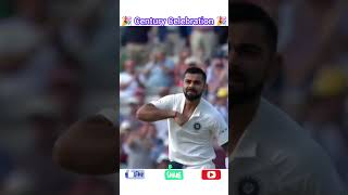 Century Celebration by Indian cricketer  VIRAT KOHLI  SHUBMAN GILL  KL RAHUL  HUNDRED  shorts [upl. by Anaitsirk382]