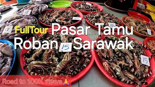 Sarawak Pasar Tamu Roban Bahagian Betong🌼Small town along Pan Borneo Sarawak😎 [upl. by Haeckel]