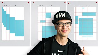 How To Draw And Use Fibonacci Grid In Your Design Layout [upl. by Arsuy571]