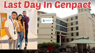 Last Day In Genpact  Resignation From Genpact  Exit From Genpact  Vlog 73 Manish Arora Vlogs [upl. by Aciemaj]