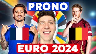 🏆 PRONOSTIC FRANCE  BELGIQUE  18 EURO 2024 [upl. by Lekcar]