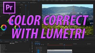 How to Use Lumetri Color Effect in Adobe Premiere CC 2017 to Color Correct  Color Grade [upl. by Danieu]