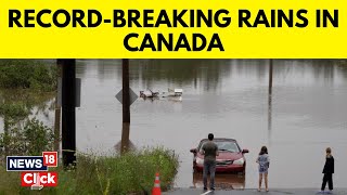 Nova Scotia Floods  Rains In Canada  Heavy Rains Flood Canadian Province Of Nova Scotia  News18 [upl. by Coughlin]