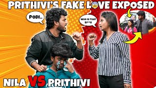 Prithivis Fake Love Got Exposed😢Nila Gets Angry😡Prank Gone Wrong Nellai360 [upl. by Supat]